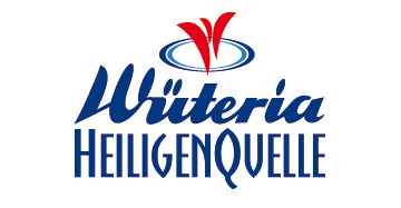 Wüteria Mineralwasser Heiligenquelle Logo