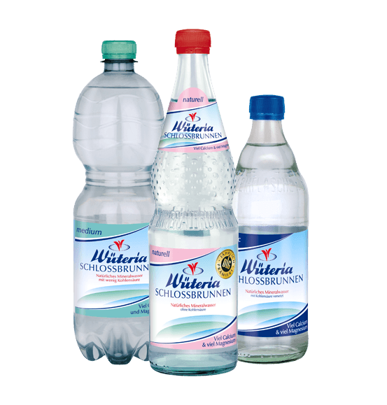 Wüteria Mineralwasser Schlossbrunnen