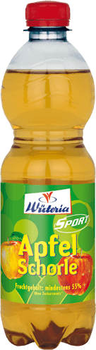 Wüteria Mineralwasser Apfel Sport