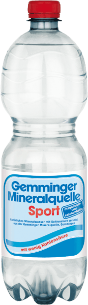 Gemminger Mineralquelle Sport Mineralwasser